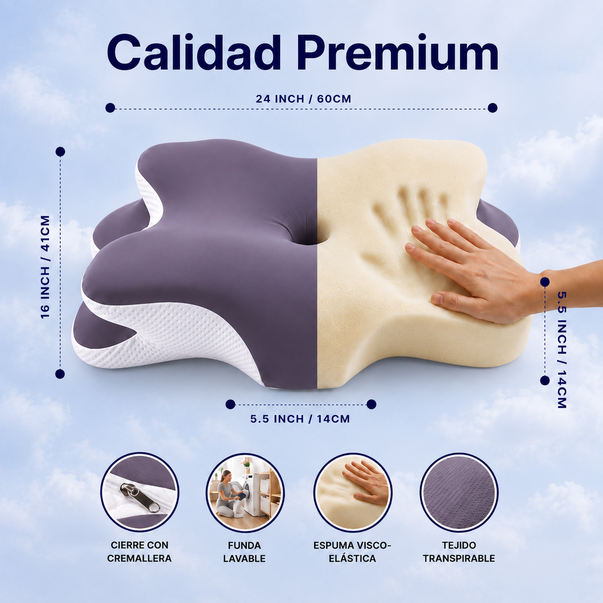 Almohada Ergonómica