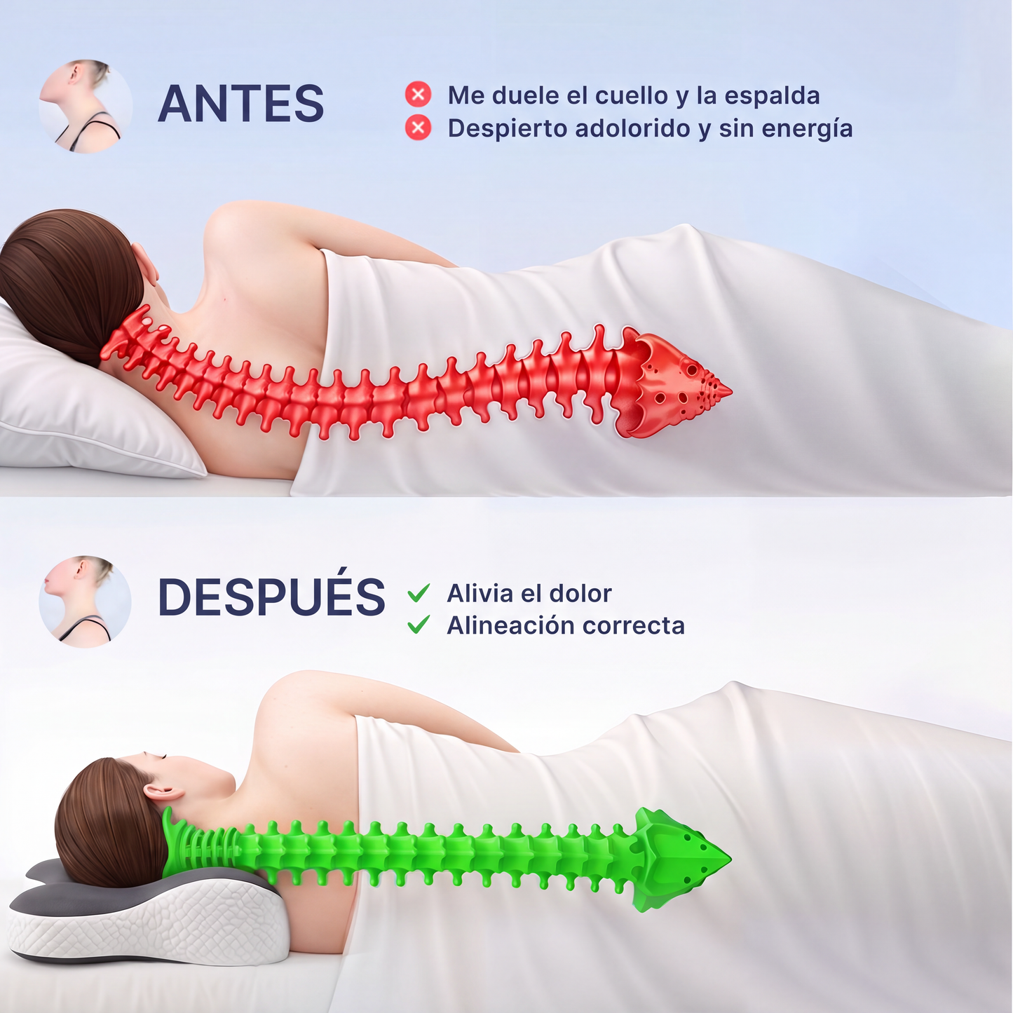 Almohada Ergonómica