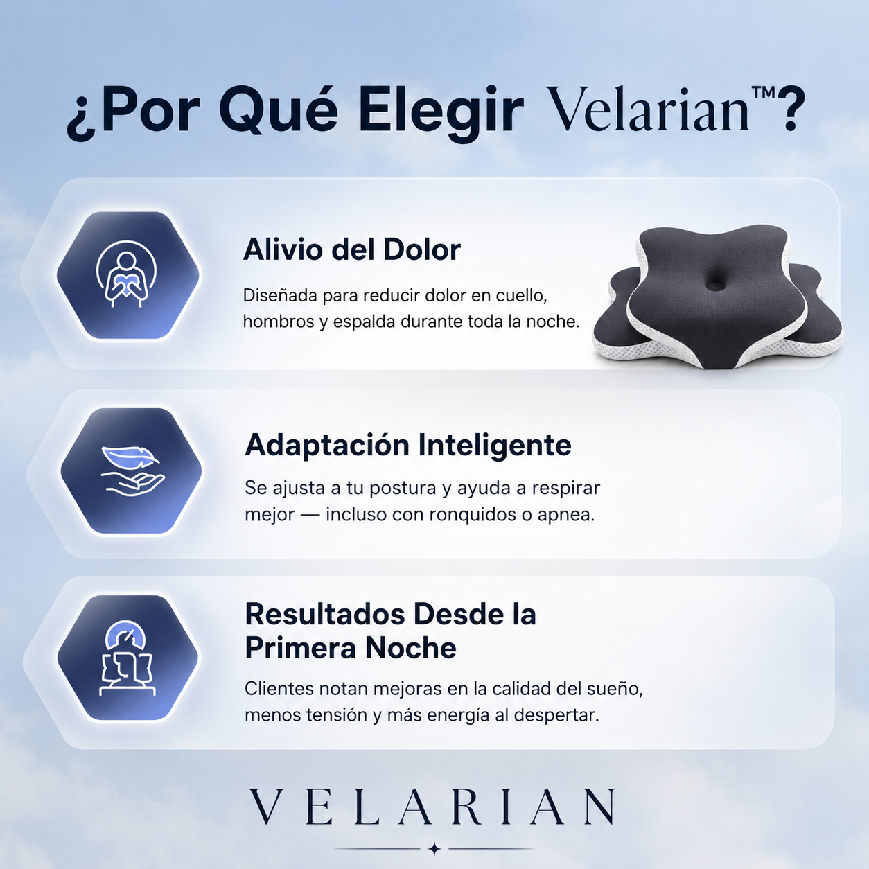 Almohada Ergonómica